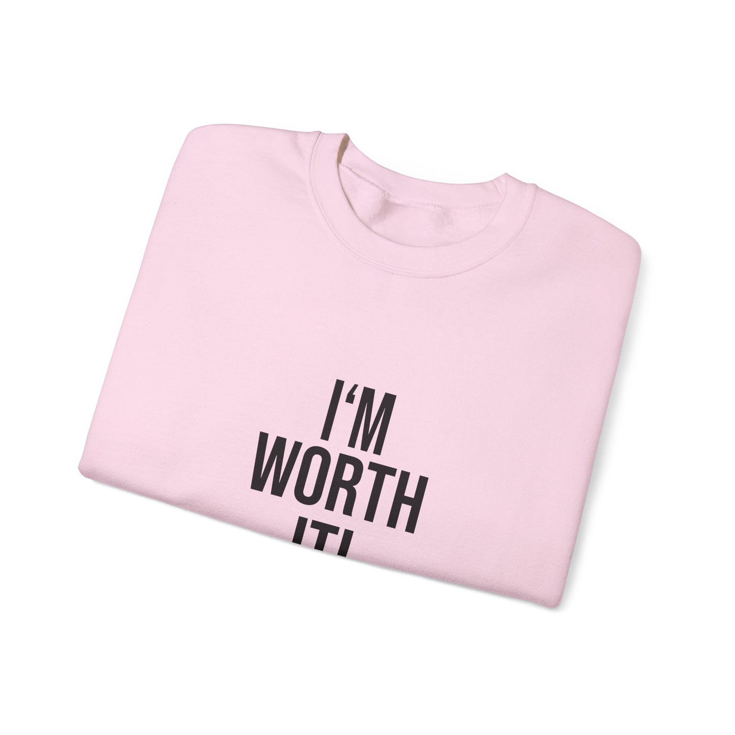 Unisex Crewneck Sweatshirt - 'I am Worth It'