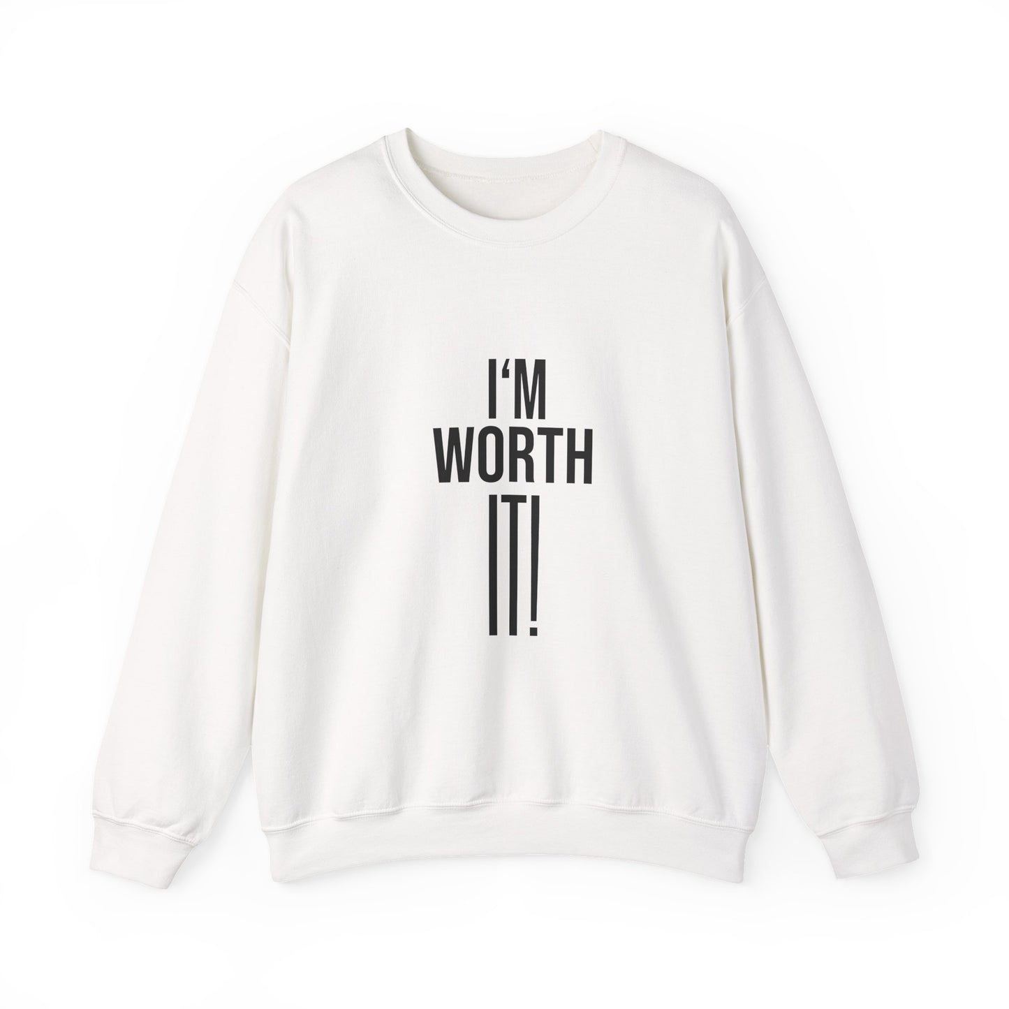 Unisex Crewneck Sweatshirt - 'I am Worth It'