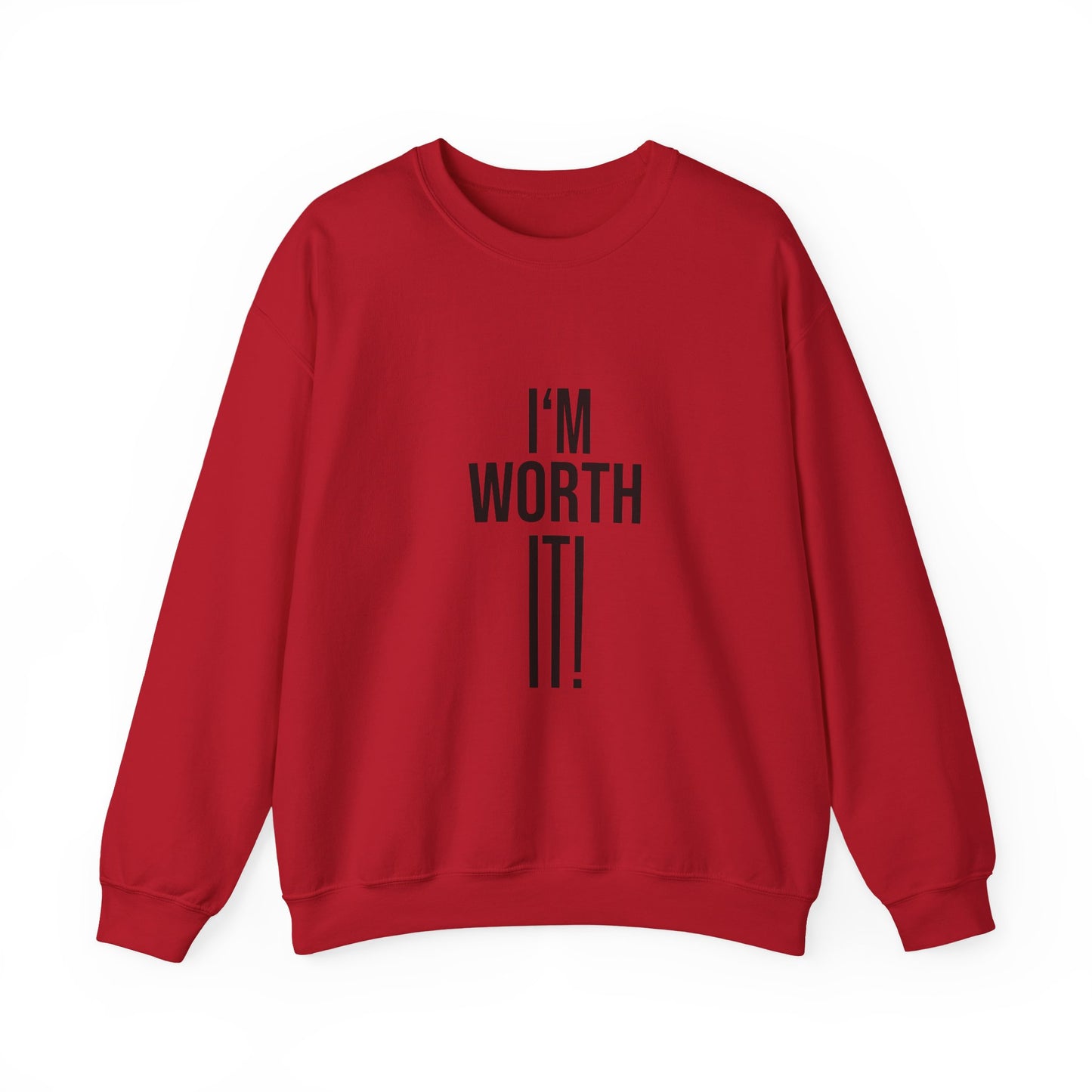 Unisex Crewneck Sweatshirt - 'I am Worth It'