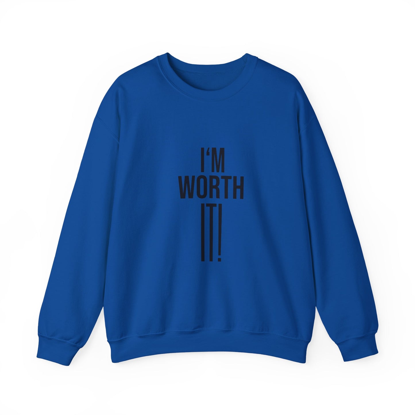 Unisex Crewneck Sweatshirt - 'I am Worth It'