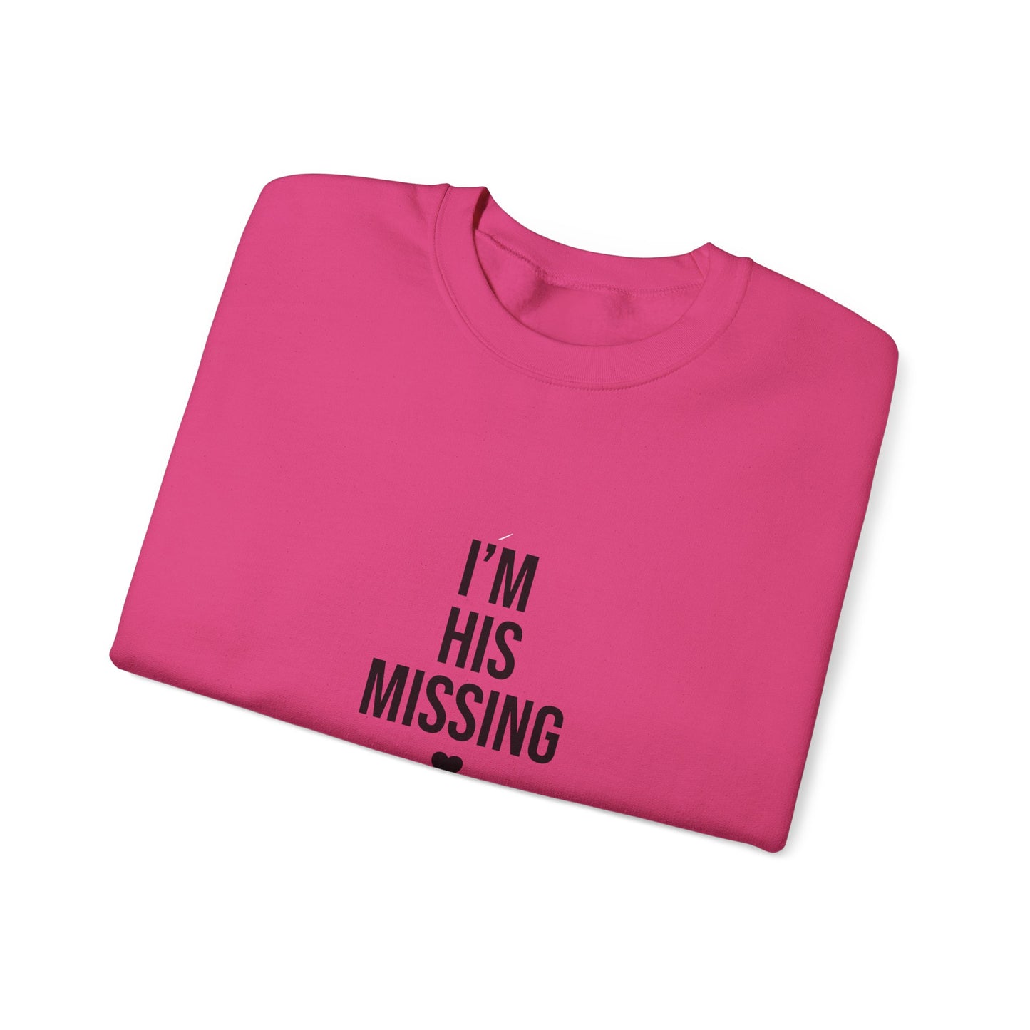 Unisex Crewneck Sweatshirt 'I am his missing rib'
