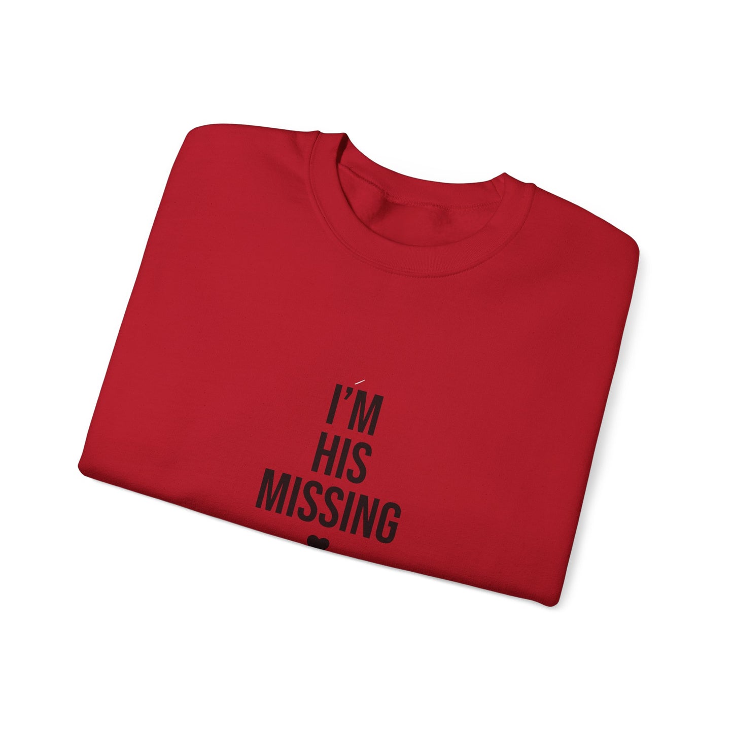 Unisex Crewneck Sweatshirt 'I am his missing rib'