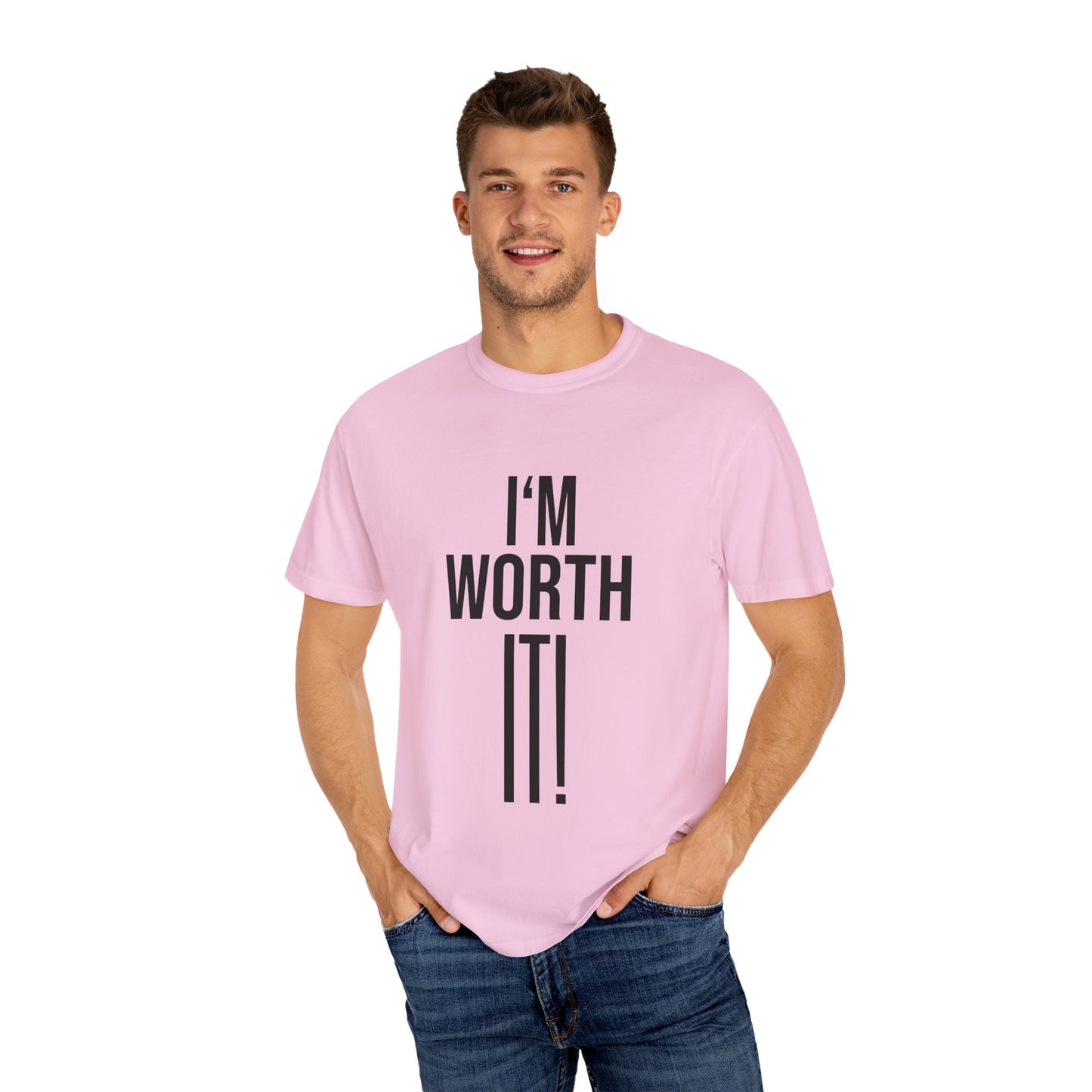 Unisex Motivational T-Shirt, I'm Worth It Tee