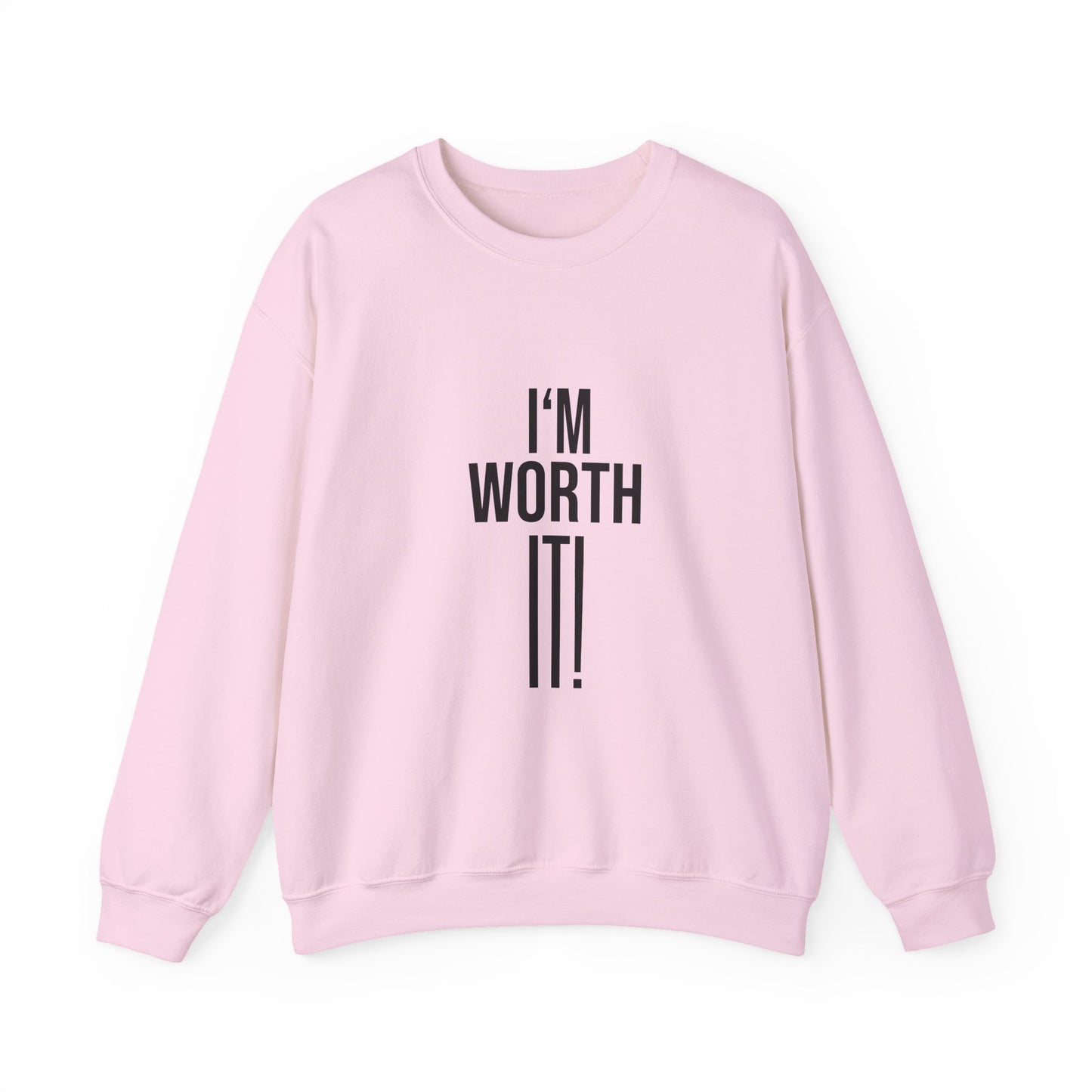 Unisex Crewneck Sweatshirt - 'I am Worth It'