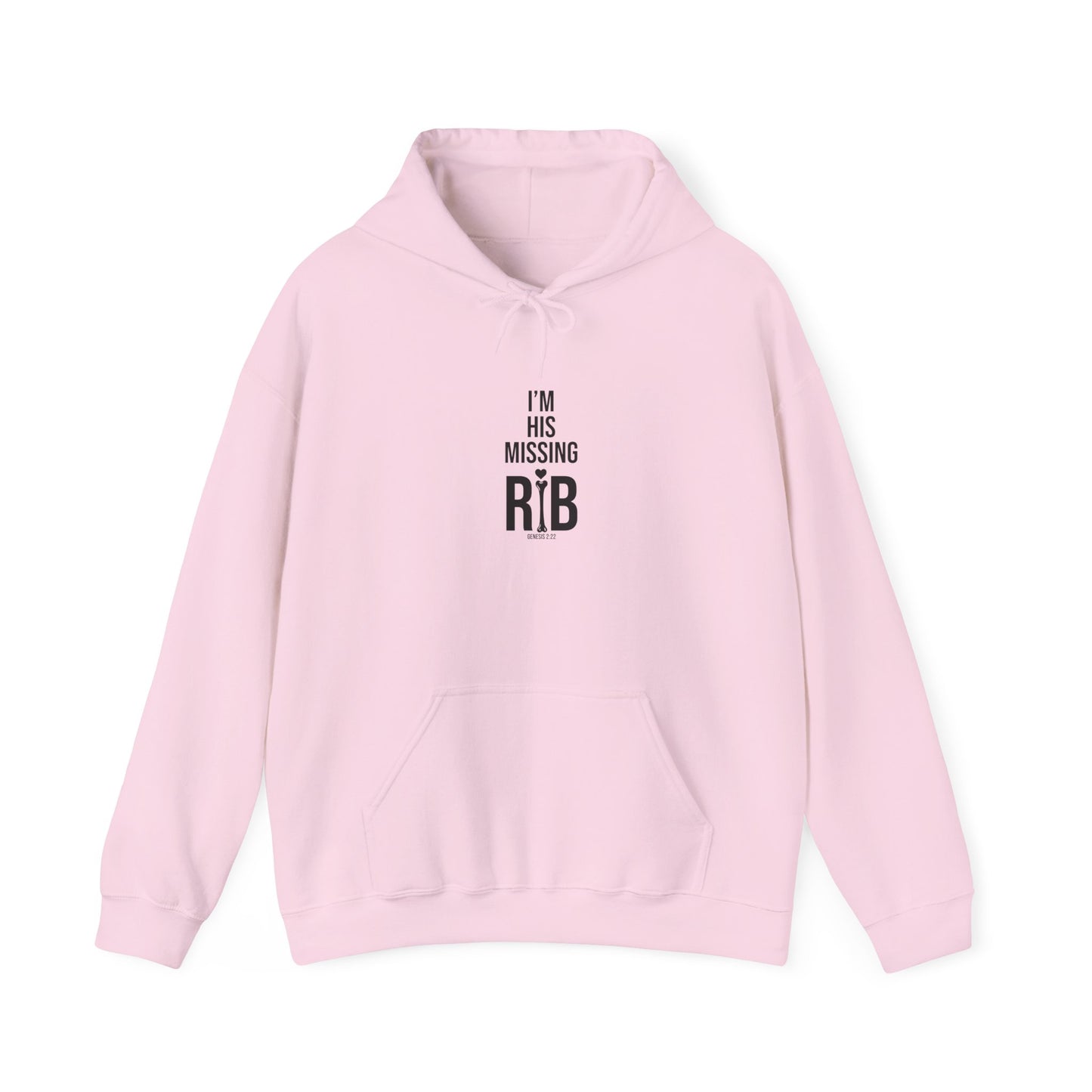 Heavy Blend Hooded Sweatshirt 'I'm his missing rib'