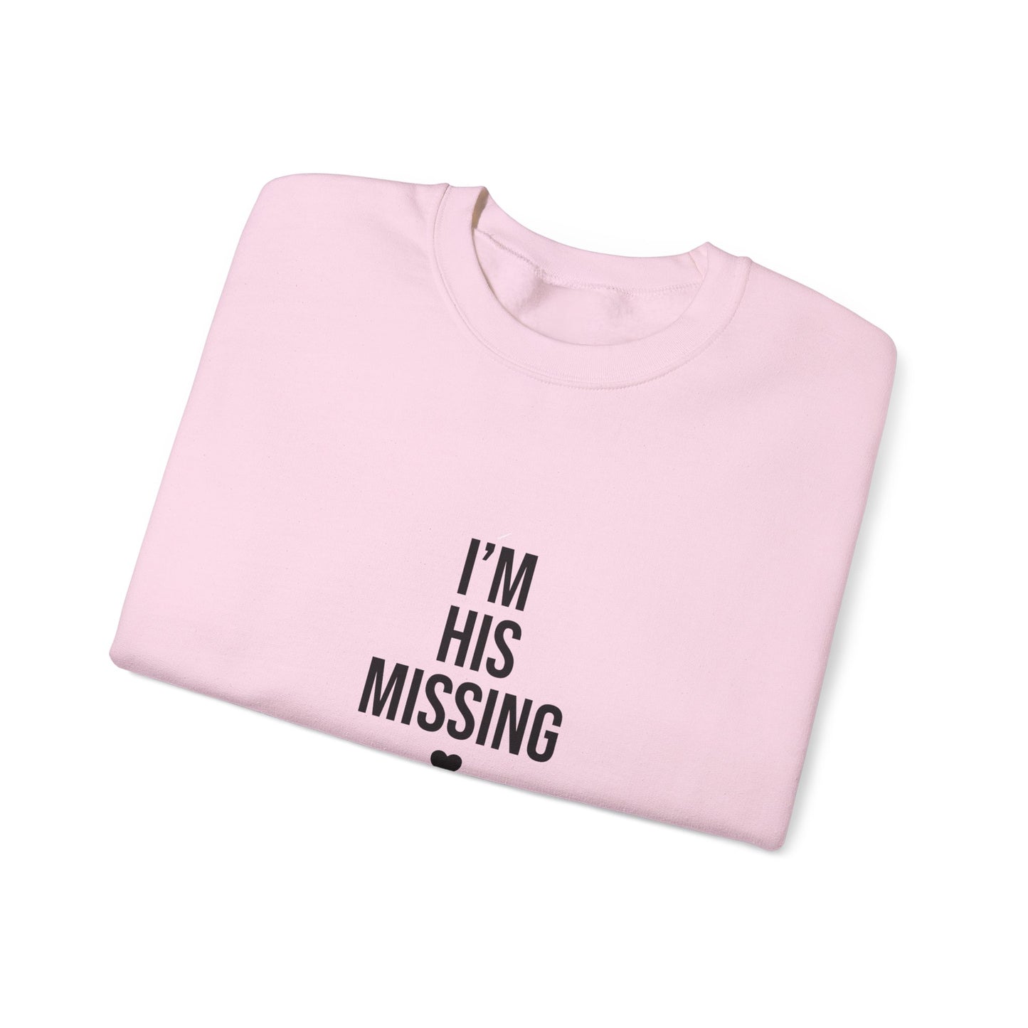 Unisex Crewneck Sweatshirt 'I am his missing rib'