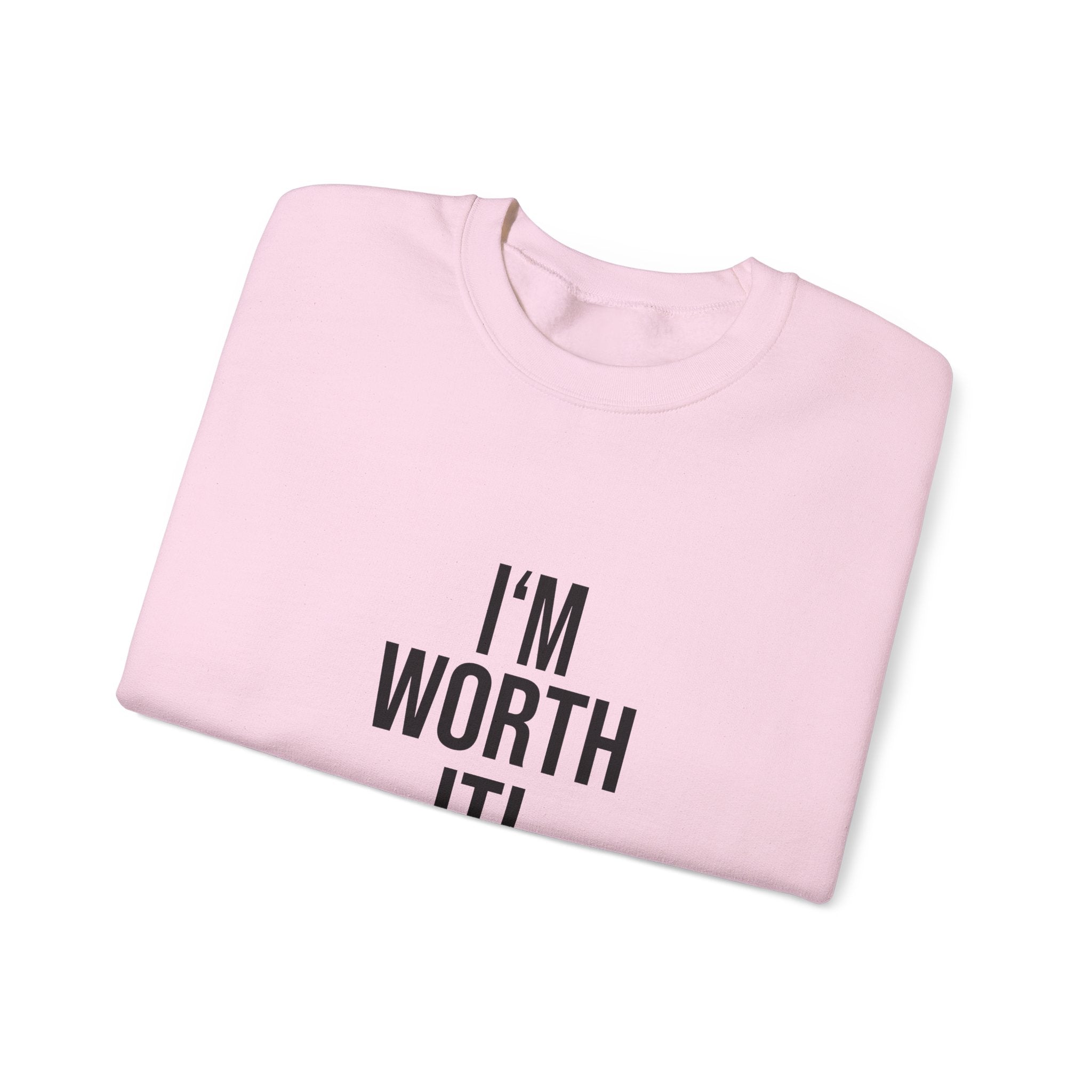 Unisex Crewneck Sweatshirt - 'I am Worth It'