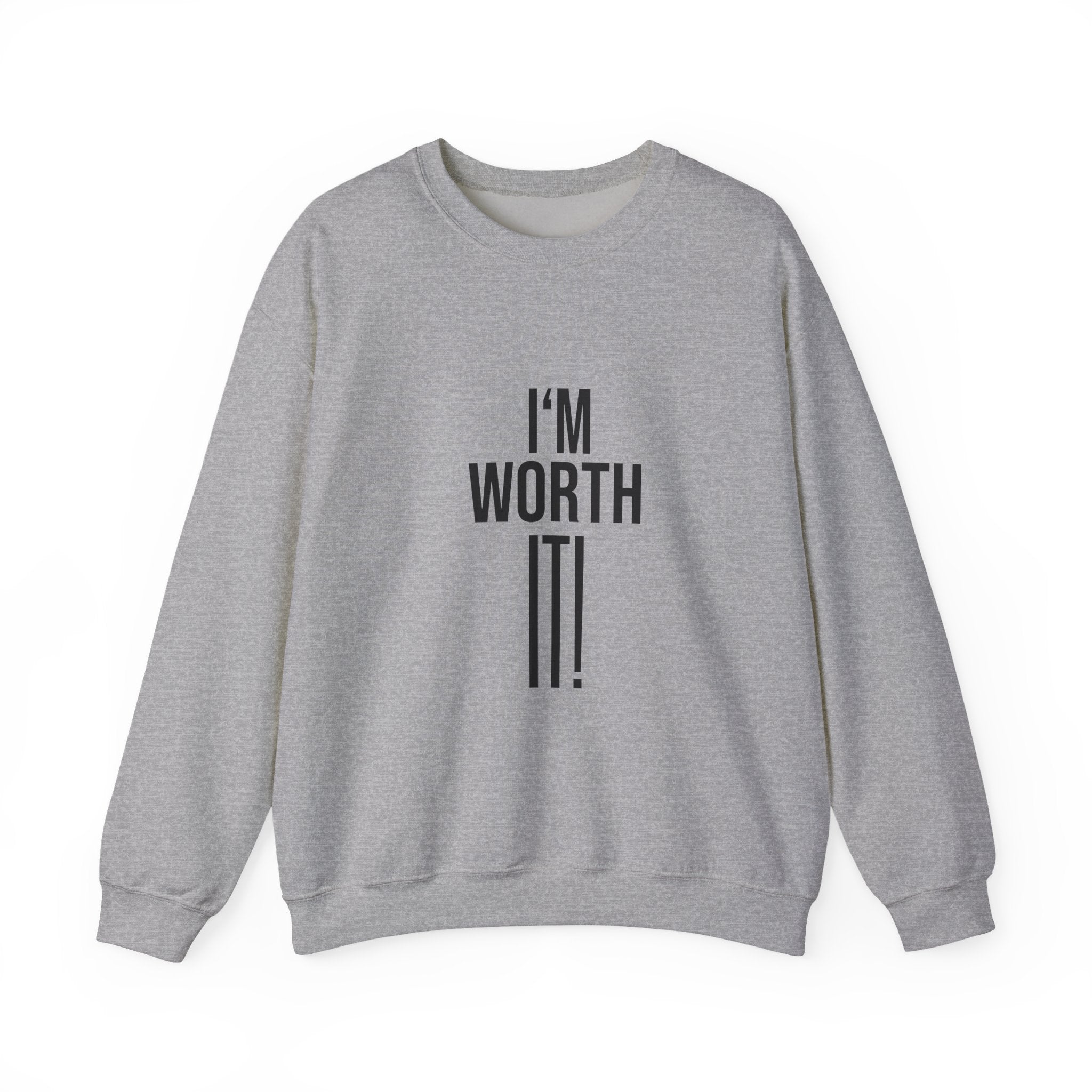 Unisex Crewneck Sweatshirt - 'I am Worth It'