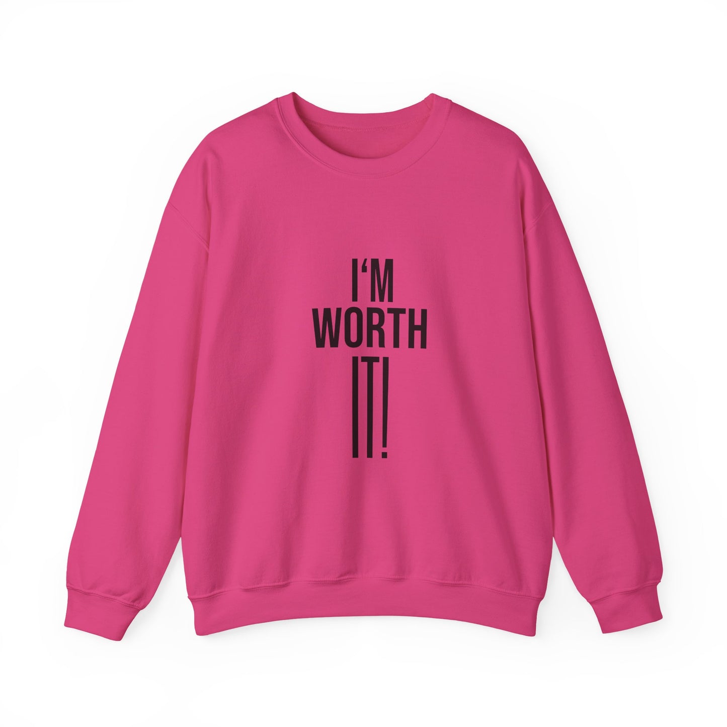 Unisex Crewneck Sweatshirt - 'I am Worth It'