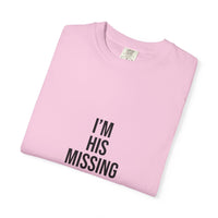 Unisex Motivational T-Shirt, 'I'm his missing rib'