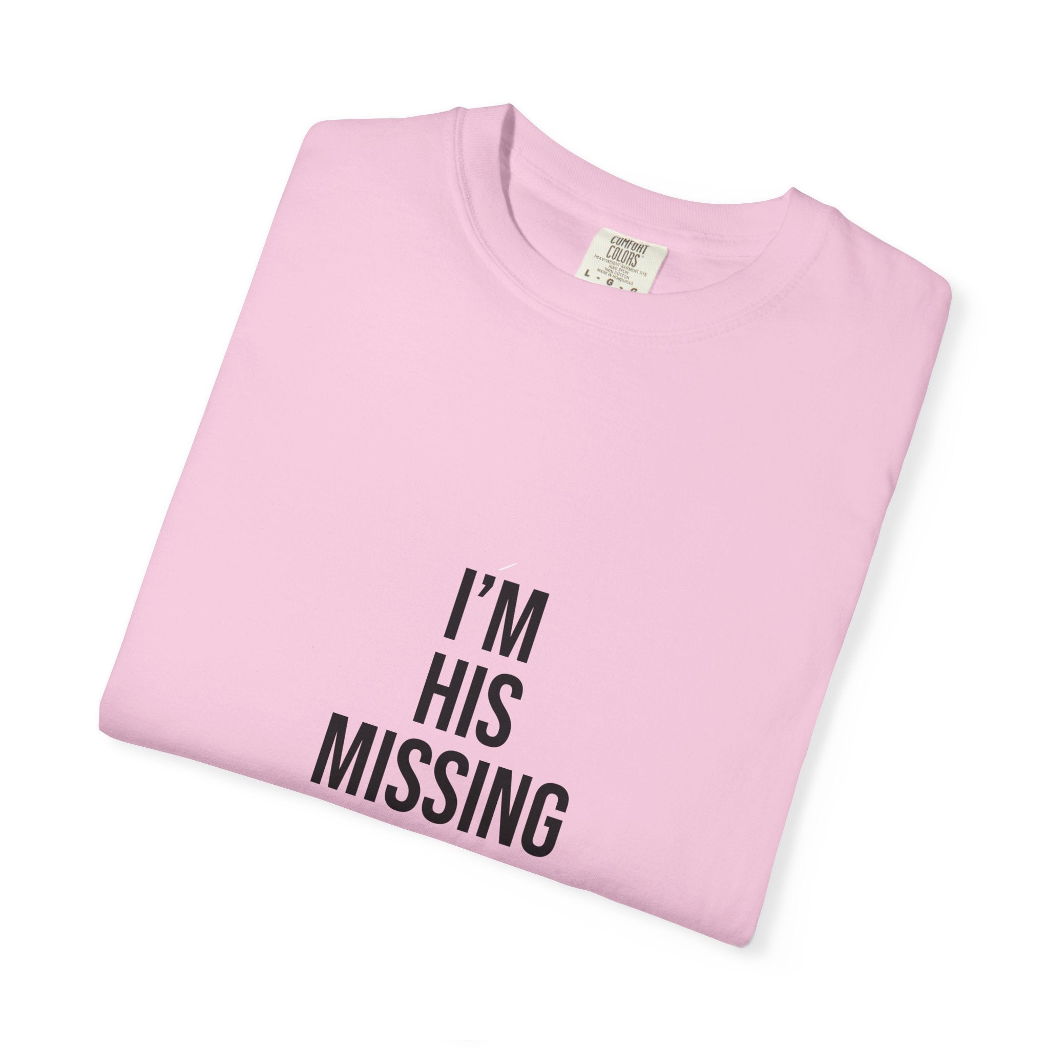 Unisex Motivational T-Shirt, 'I'm his missing rib'