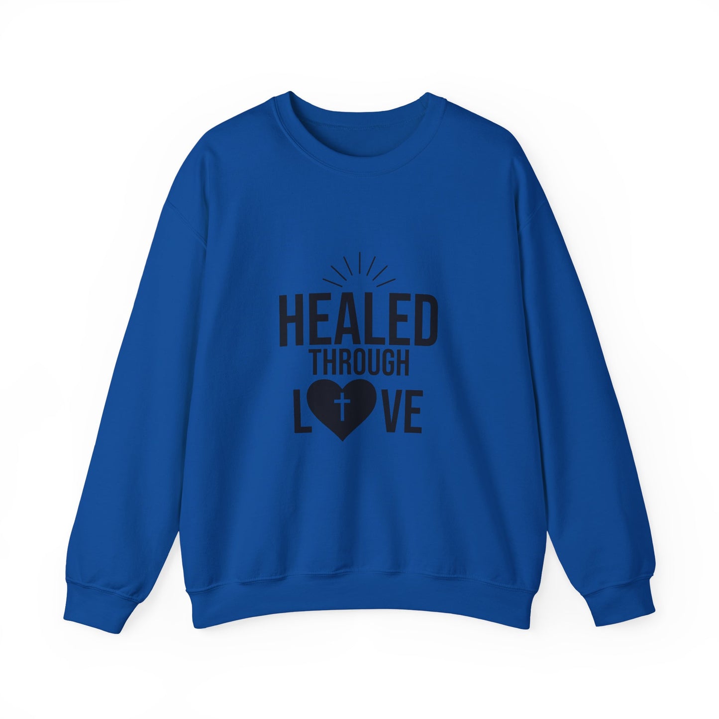 Unisex Crewneck Sweatshirt - 'Healed Through Love'