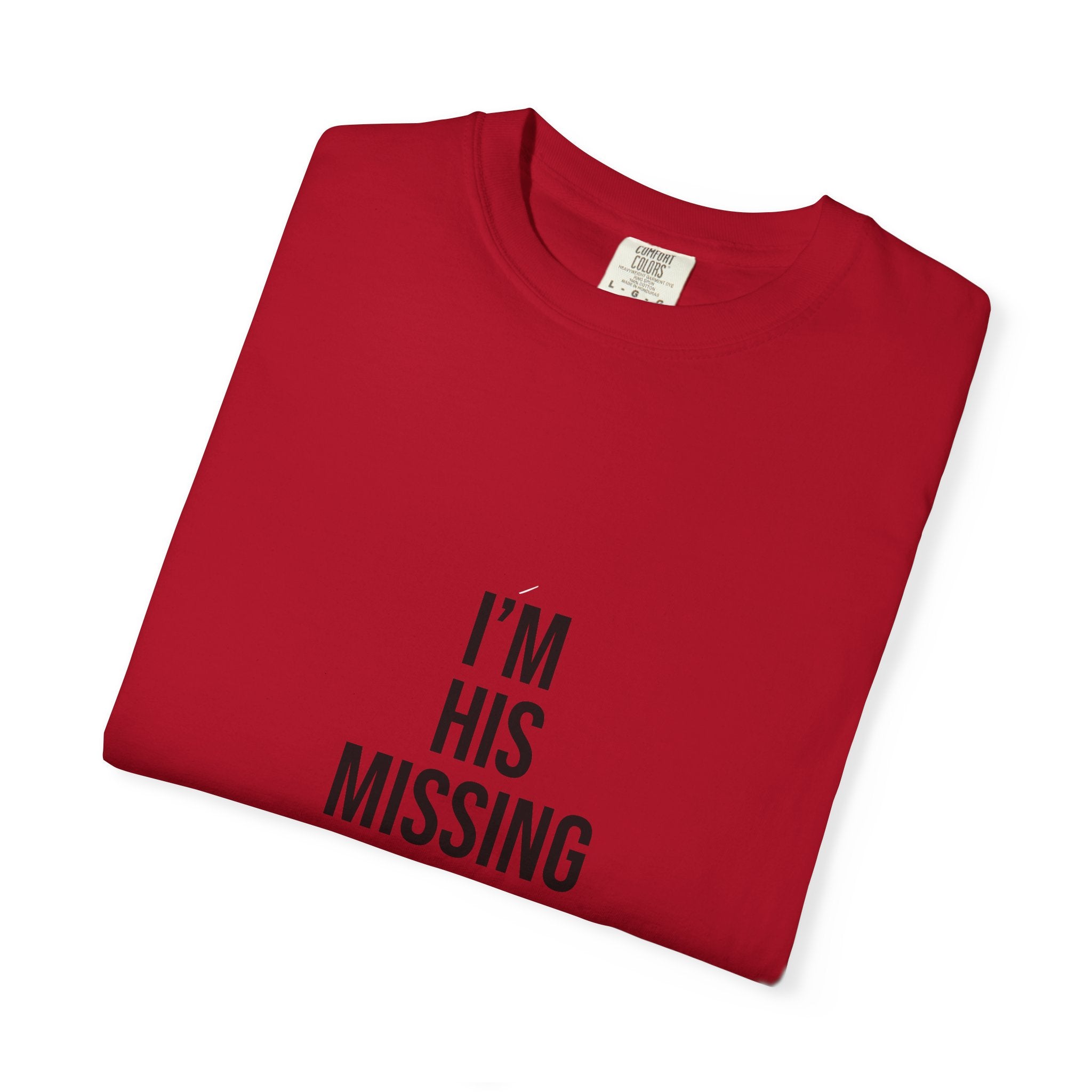 Unisex Motivational T-Shirt, 'I'm his missing rib'