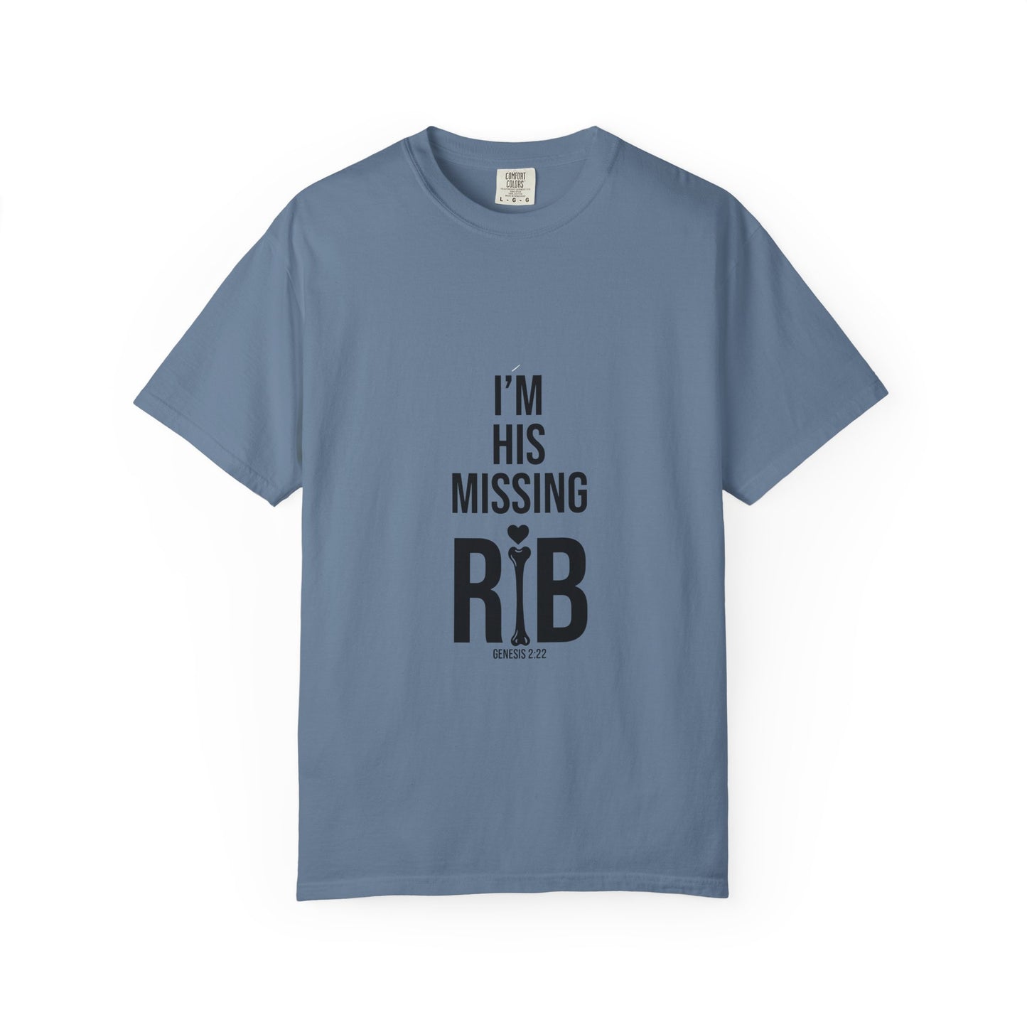 Unisex Motivational T-Shirt, 'I'm his missing rib'