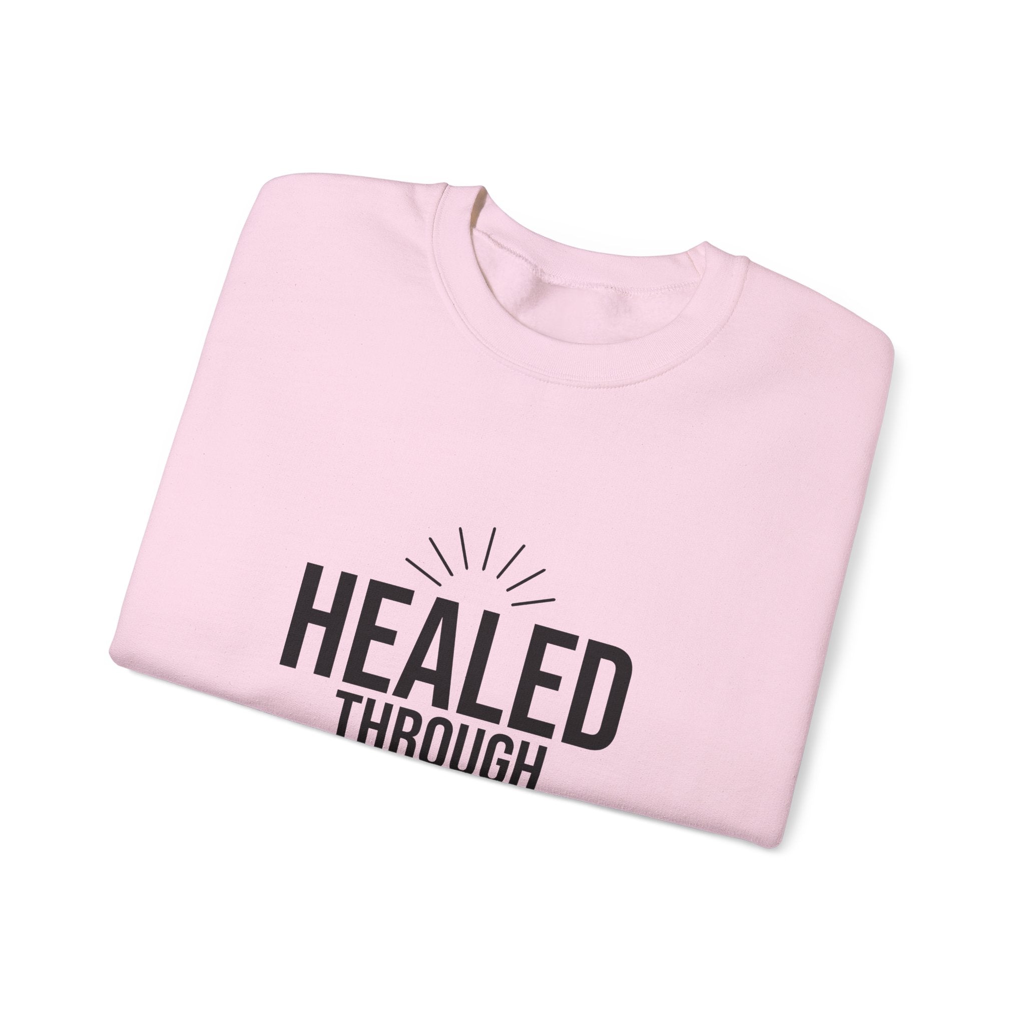 Unisex Crewneck Sweatshirt - 'Healed Through Love'