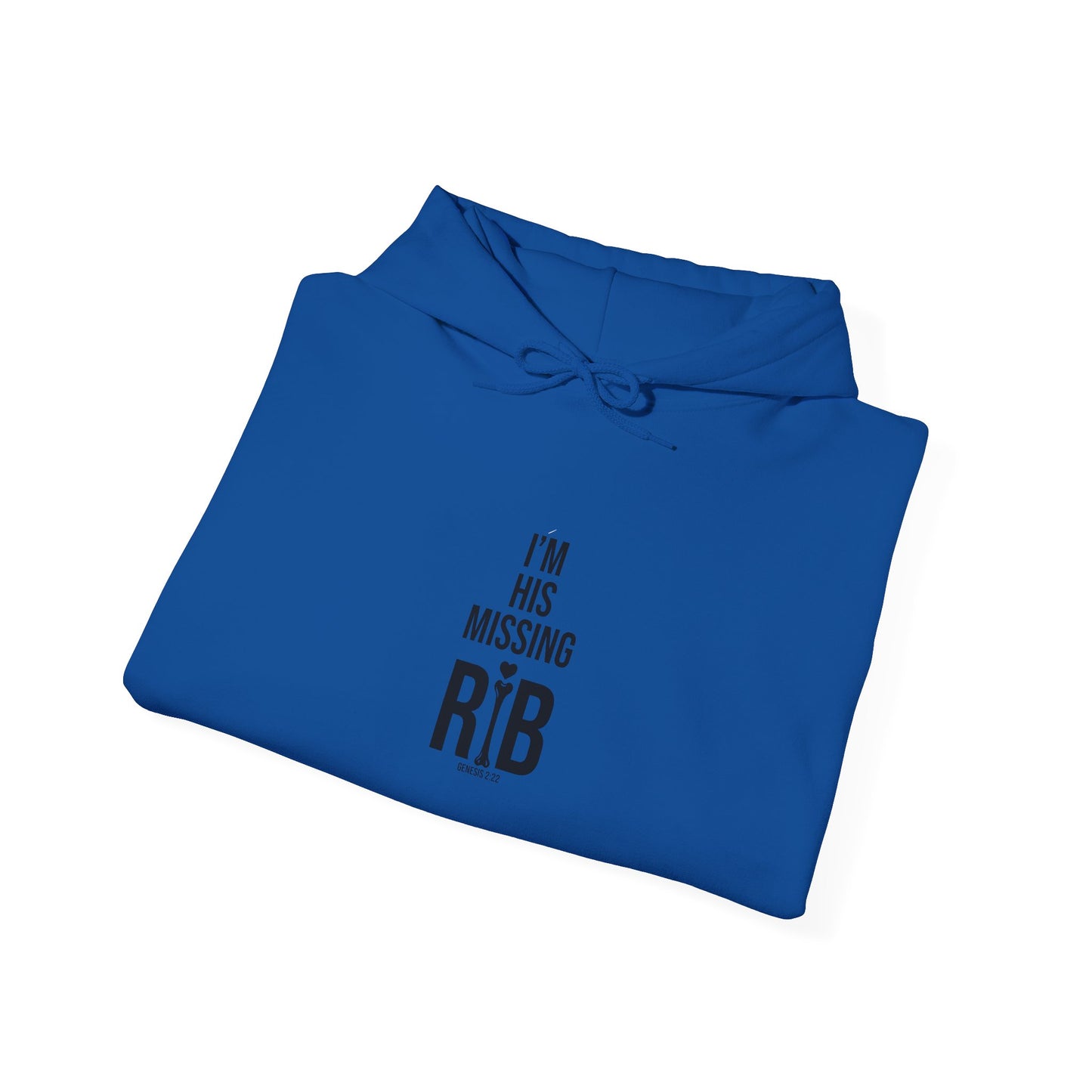 Heavy Blend Hooded Sweatshirt  'I'm his missing rib'