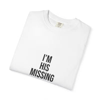 Unisex Motivational T-Shirt, 'I'm his missing rib'