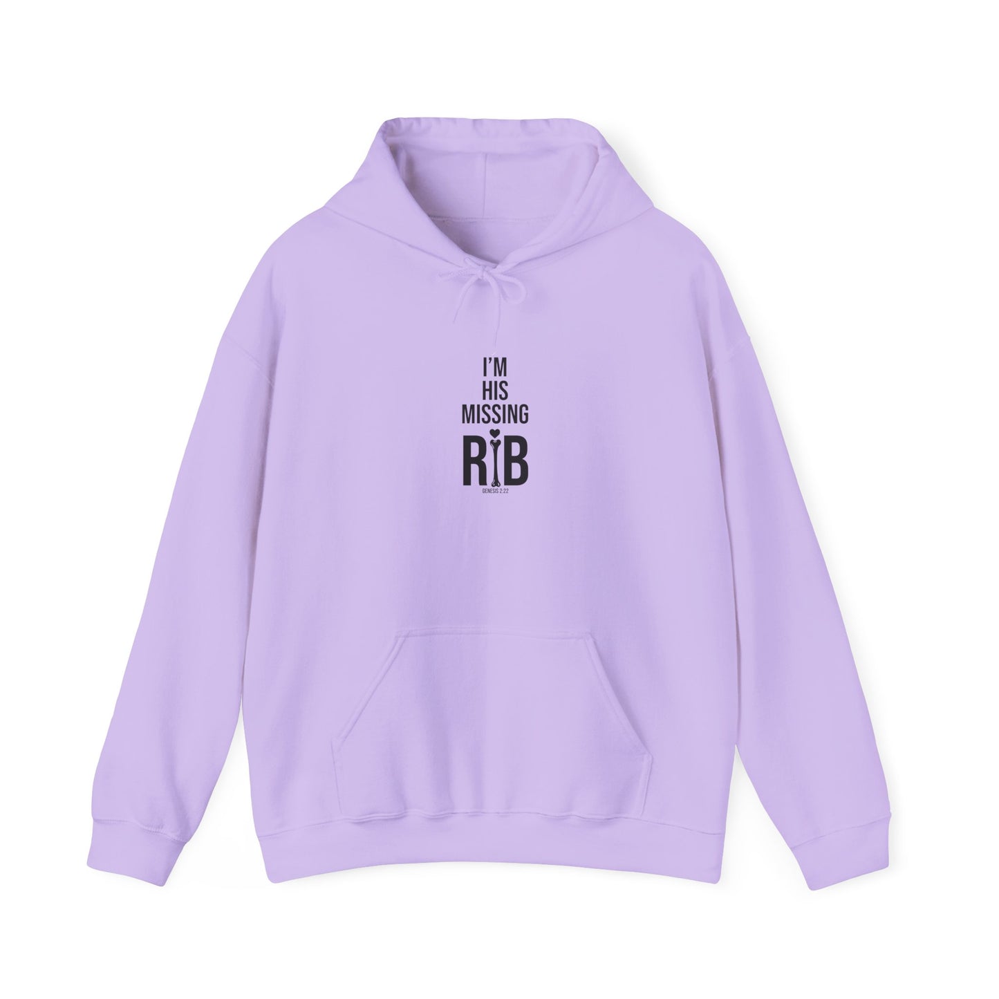 Heavy Blend Hooded Sweatshirt  'I'm his missing rib'
