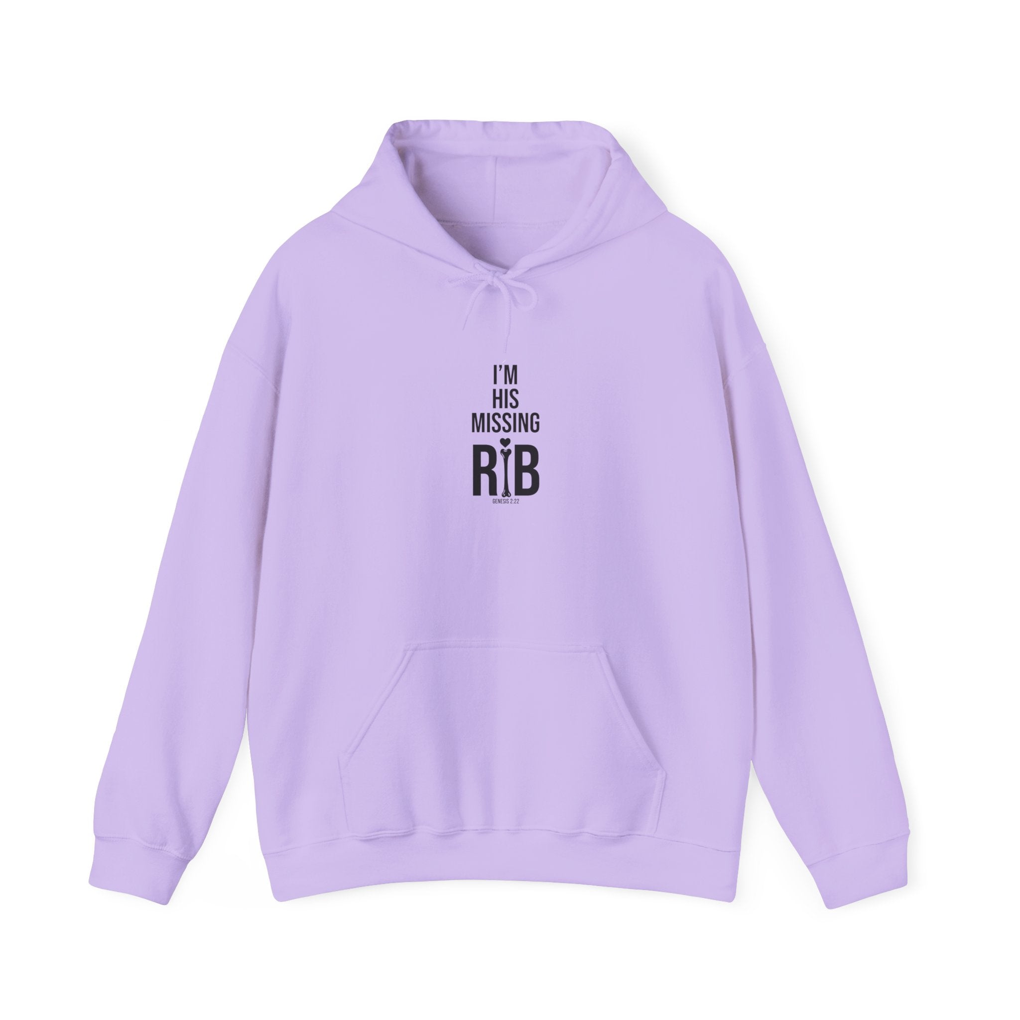 Heavy Blend Hooded Sweatshirt  'I'm his missing rib'