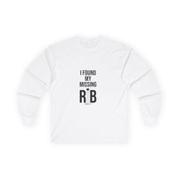 Long Sleeve Tee - "I Found My Missing Rib"