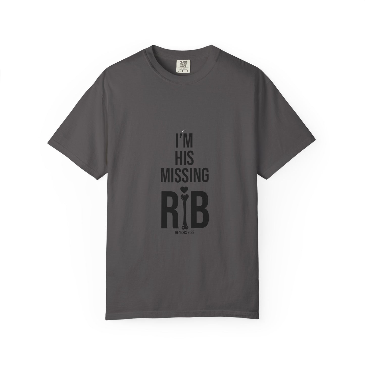 Unisex Motivational T-Shirt, 'I'm his missing rib'
