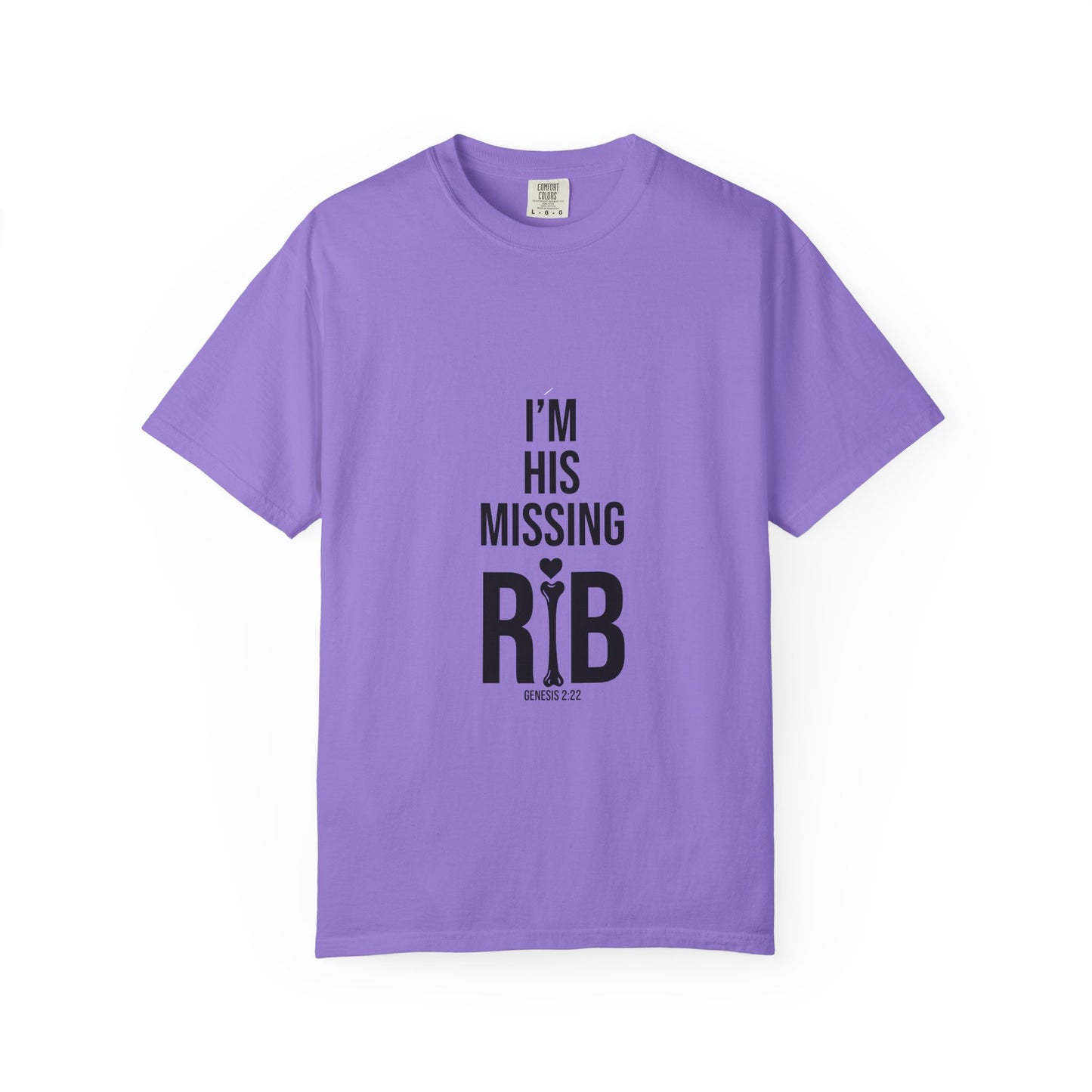 Unisex Motivational T-Shirt, 'I'm his missing rib'