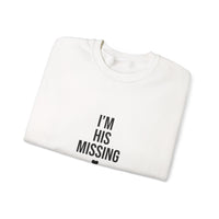 Unisex Crewneck Sweatshirt  'I am his missing rib'