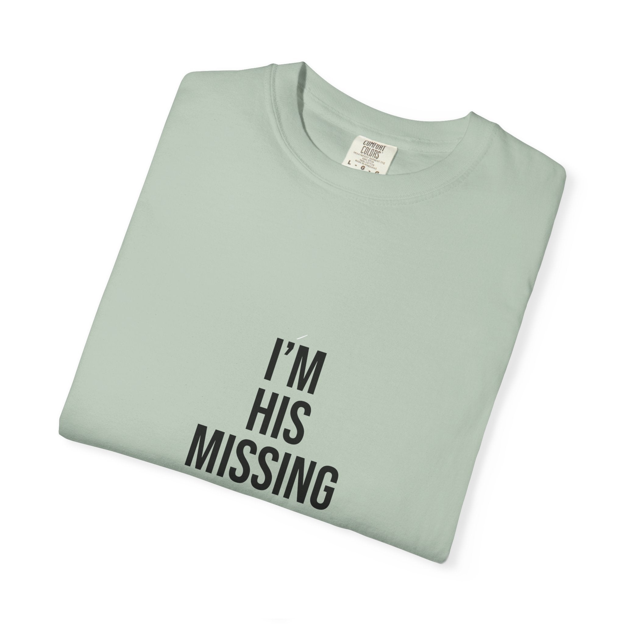 Unisex Motivational T-Shirt, 'I'm his missing rib'