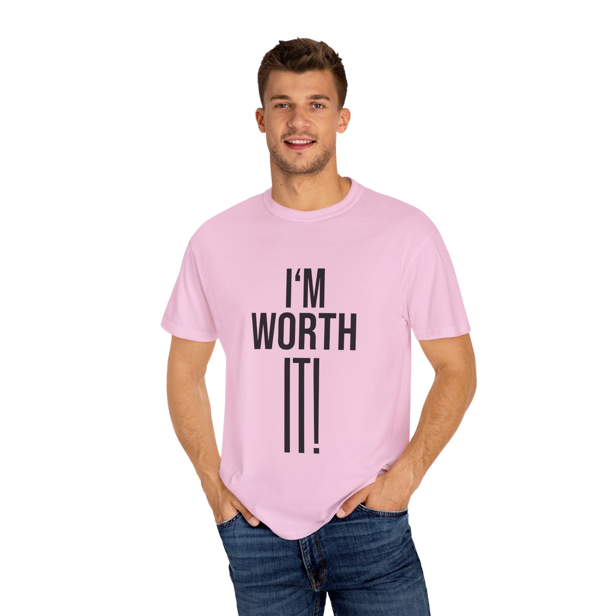 Unisex Motivational T-Shirt, I'm Worth It Tee
