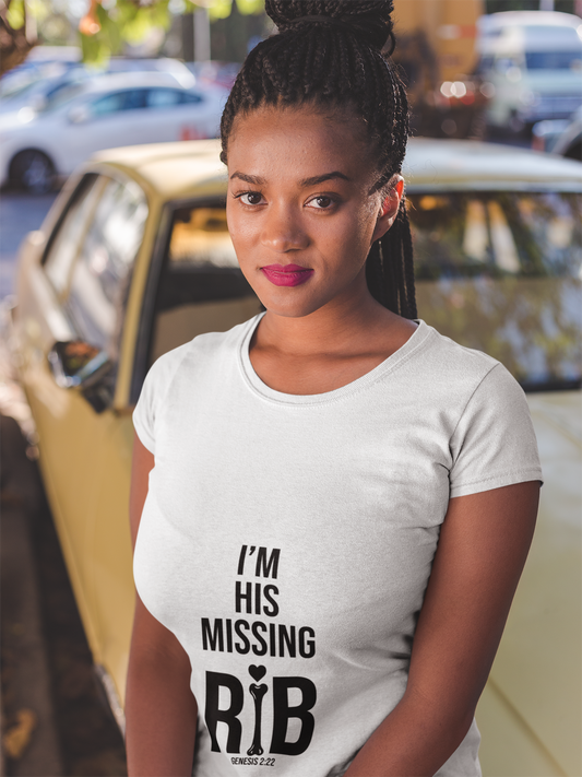 Cute Couple's T-Shirt, I Found My Missing Rib