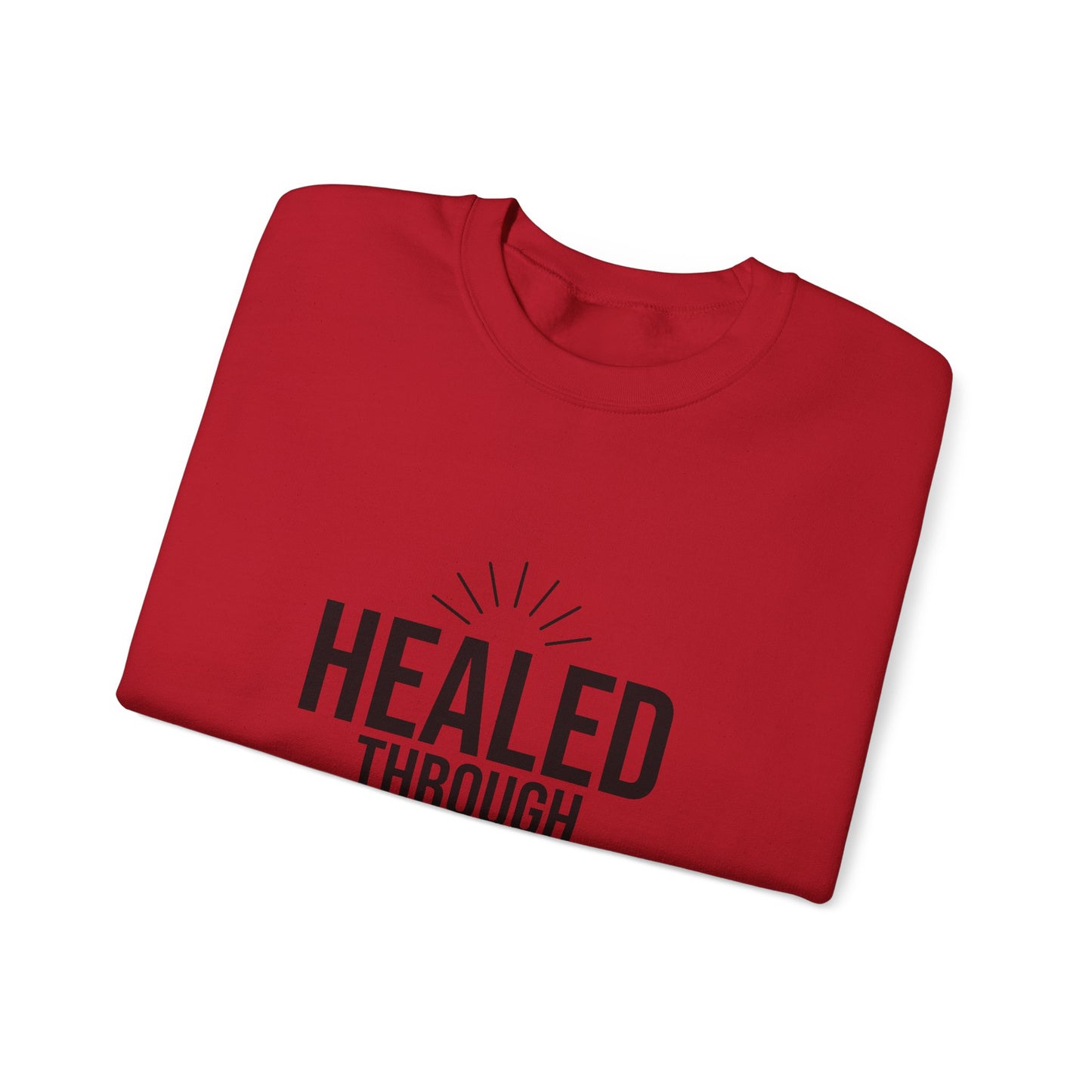 Unisex Crewneck Sweatshirt - 'Healed Through Love'