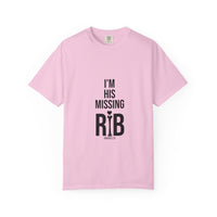 Unisex Motivational T-Shirt, 'I'm his missing rib'