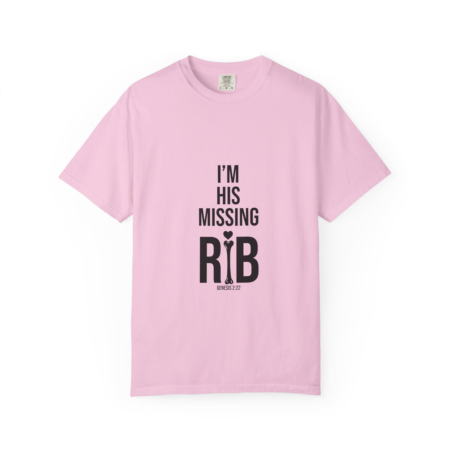 Unisex Motivational T-Shirt, 'I'm his missing rib'