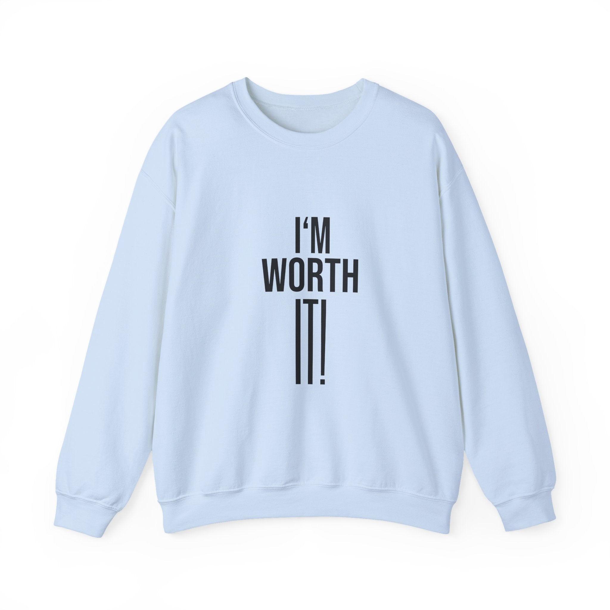Unisex Crewneck Sweatshirt - 'I am Worth It'