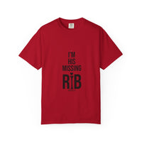 Unisex Motivational T-Shirt, 'I'm his missing rib'