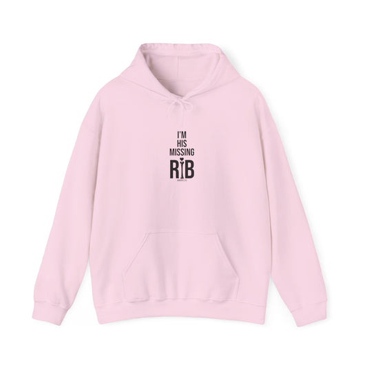 Heavy Blend Hooded Sweatshirt  'I'm his missing rib'