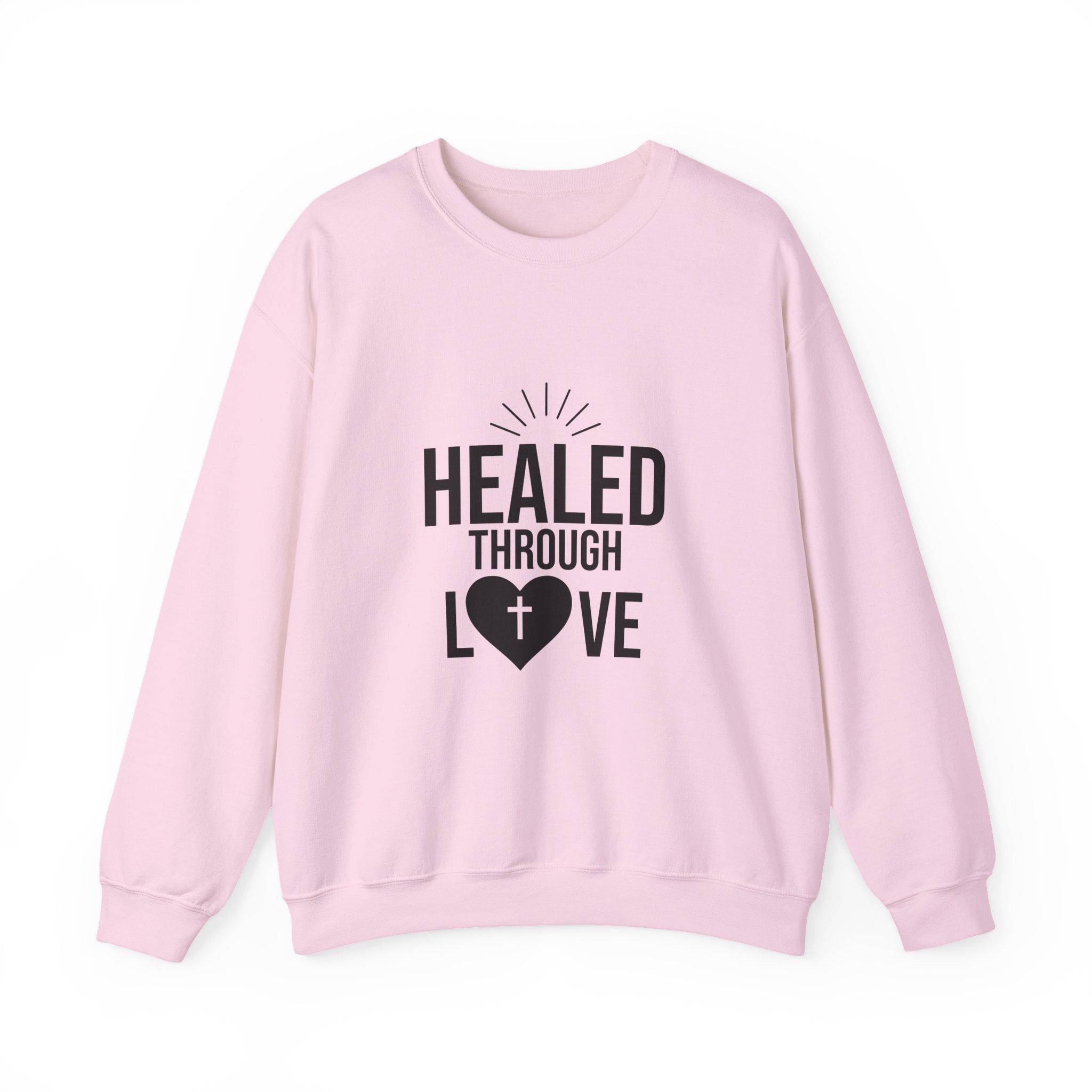 Unisex Crewneck Sweatshirt - 'Healed Through Love'