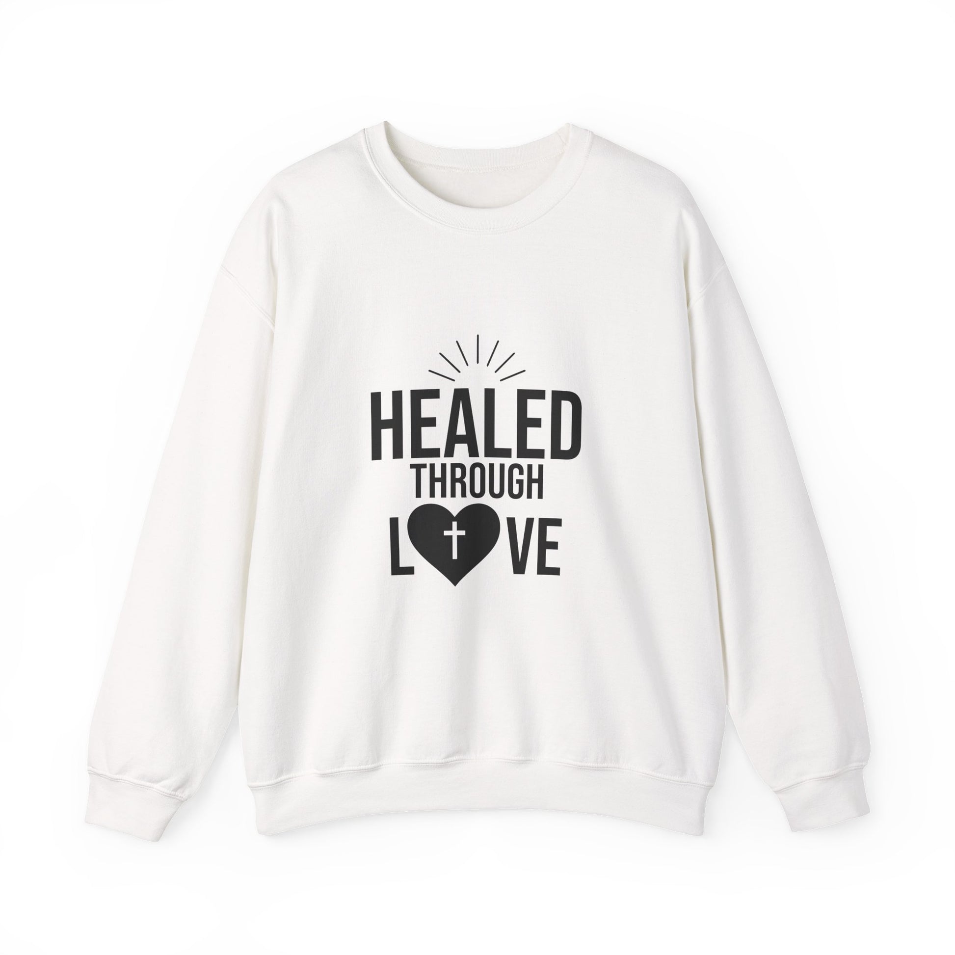 Unisex Crewneck Sweatshirt - 'Healed Through Love'