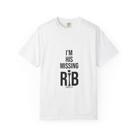 Unisex Motivational T-Shirt, 'I'm his missing rib'