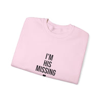 Unisex Crewneck Sweatshirt  'I am his missing rib'