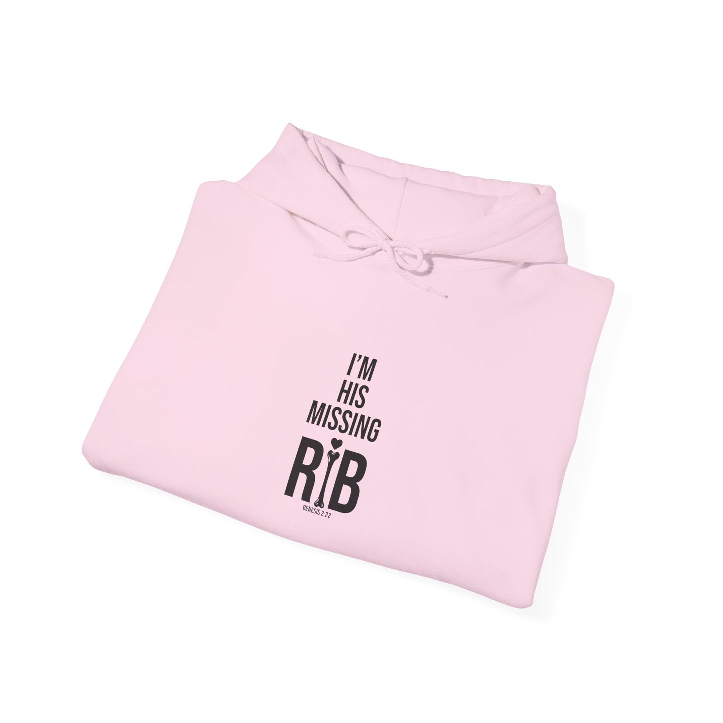 Heavy Blend Hooded Sweatshirt  'I'm his missing rib'
