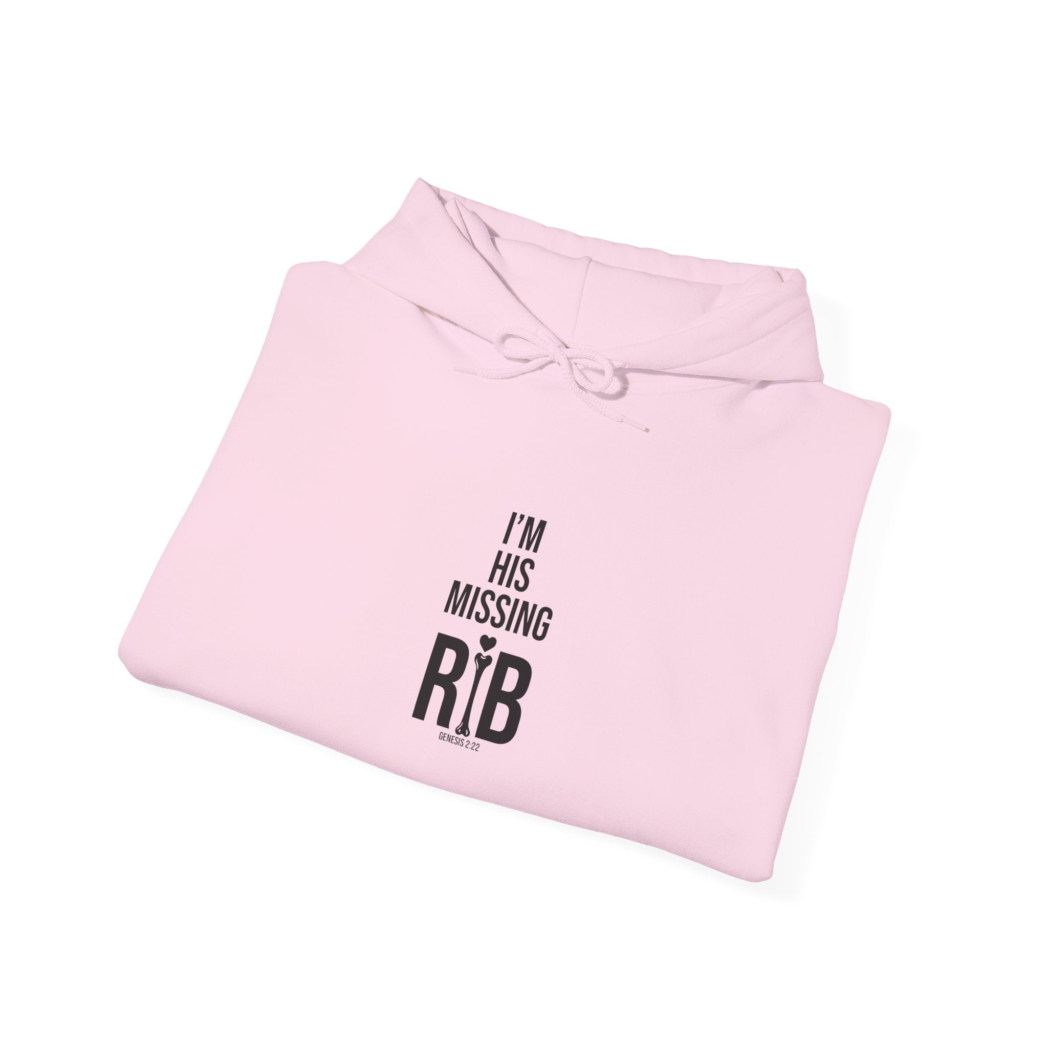 Heavy Blend Hooded Sweatshirt  'I'm his missing rib'