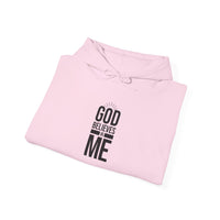 Faith-Inspired Heavy Blend Hooded Sweatshirt, Unisex Spiritual Apparel, Cozy Religion Hoodie, God Believes Me Sweatshirt, Thoughtful [...]
